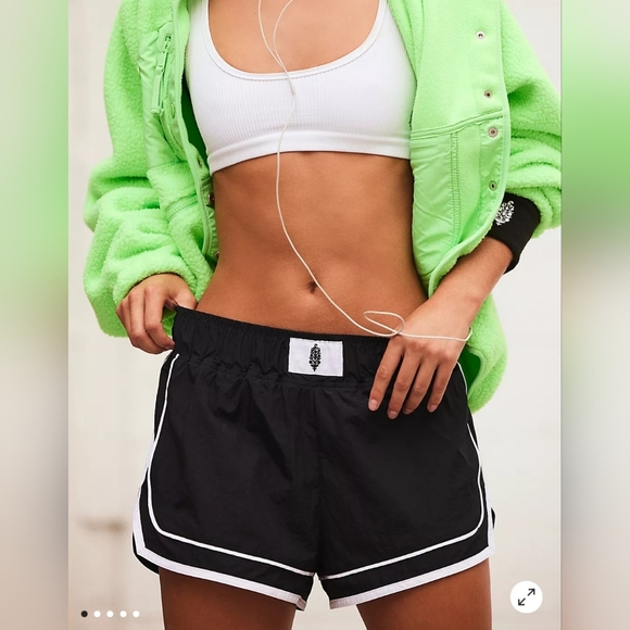 Free People Varsity Blues Shorts - Picture 3 of 9